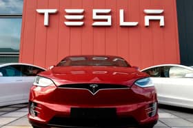 The share price of Tesla is tumbling (Getty Images)