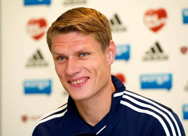 Hearts defender Marius Zaliukas went on to play for Leeds and Rangers. He died on October 31, 2020