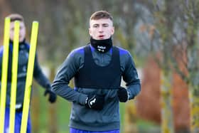 Josh Campbell has played in Hibs' past four matches - two of which have been against Rangers.