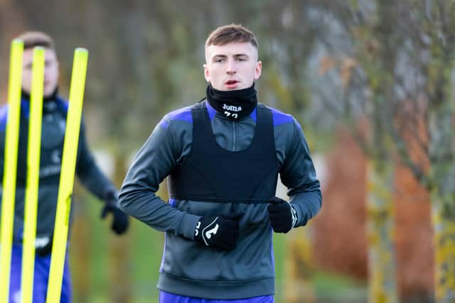 Josh Campbell has played in Hibs' past four matches - two of which have been against Rangers.