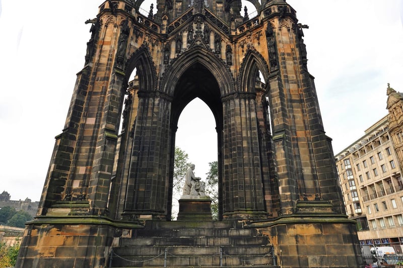 Considered one of Edinburgh’s most recognisable landmarks, the monument stands tall in Princes Street Gardens. It was built to honour the Scottish writer, Sir Walter Scott, who is credited by some as the “inventor of the historical fiction genre”.