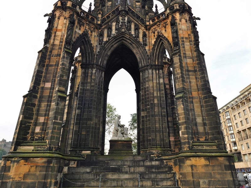 Considered one of Edinburgh’s most recognisable landmarks, the monument stands tall in Princes Street Gardens. It was built to honour the Scottish writer, Sir Walter Scott, who is credited by some as the “inventor of the historical fiction genre”.