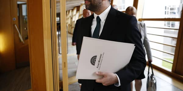 As the Scottish Greens exit government, Humza Yousaf and the SNP should follow them out the door as quickly as possible (Picture: Jeff J Mitchell/Getty Images)