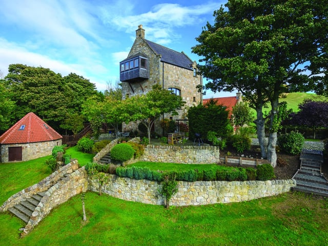 What it it? A unique family home built in 1998 in the style of a traditional Scottish keep.
Where is it? Situated in a rural setting north of the East Neuk villages of Lundin Links and Lower Largo, just ten miles from St Andrews.
Contact: Savills