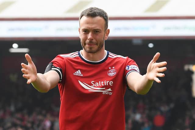 Andy Considine left Aberdeen after 18 years at the club.