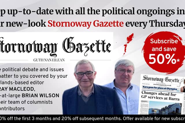 The Stornoway Gazette has been relaunched under new editors