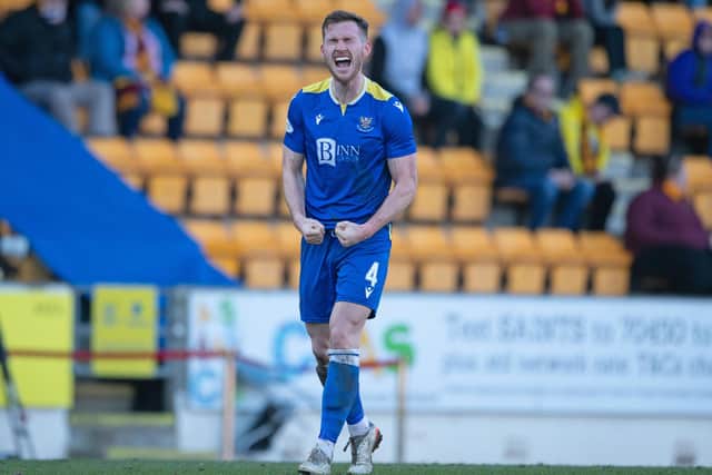 St. Johnstone's Jamie McCart is out of contract at the end of the season.  (Photo by Paul Devlin / SNS Group)