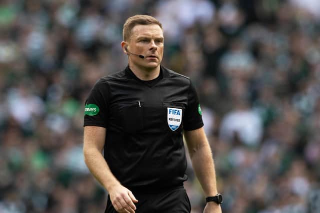 Referee John Beaton will take charge of the Rangers v Celtic fixture at Ibrox on January 2. (Photo by Craig Williamson / SNS Group)