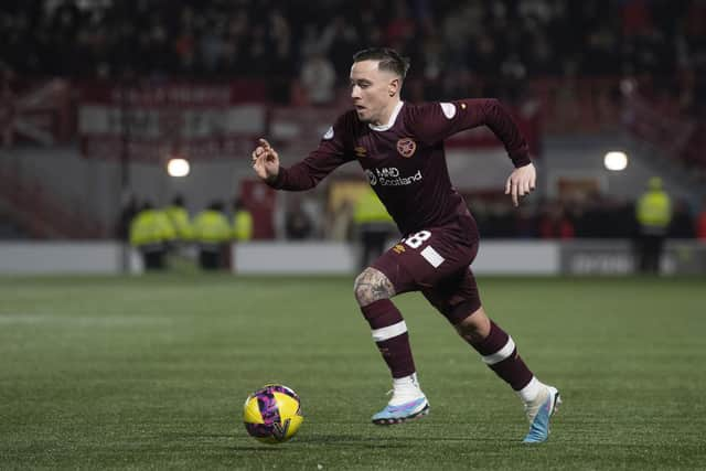 Barrie McKay has trebled his Hearts goal tally this season. (Photo by Craig Foy / SNS Group)