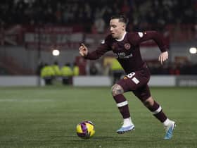 Barrie McKay has trebled his Hearts goal tally this season. (Photo by Craig Foy / SNS Group)