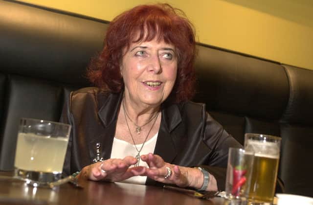 Alanna Knight pictured at the Hurricane restaurant in Edinburgh in 2012