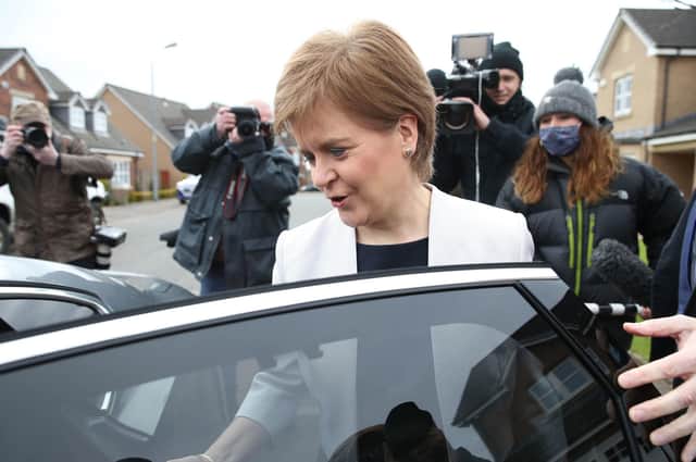 Nicola Sturgeon has been cleared of breaching the ministerial code after an investigation into whether she misled the Scottish Parliament by Irish lawyer James Hamilton (Picture: Andrew Milligan/PA Wire)
