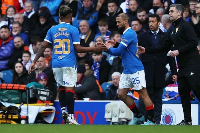 Kemar Roofe is expected to replace Alfredo Morelos in attack for Rangers.