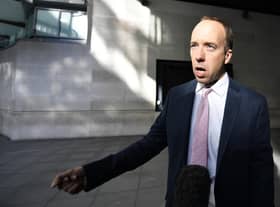 Former cabinet minister Matt Hancock appears to have given up on being taken seriously.