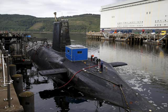 MSPs would be able to insist on the removal of nuclear weapons from Scotland (Picture: Russell Cheyne/PA)