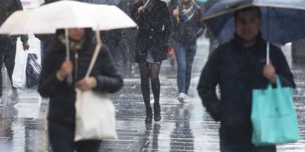 Shopper numbers are likely to have also been impacted by poor weather.