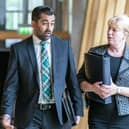 Humza Yousaf and Deputy First Minister Shona Robison are presiding over a government that's tougher on local government than Margaret Thatcher ever was (Picture: Jane Barlow/PA)