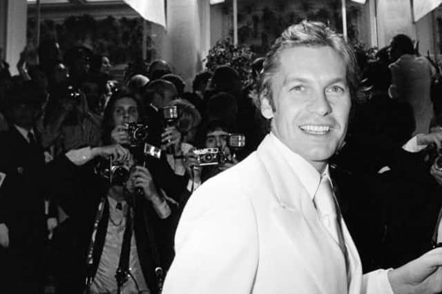 Helmut Berger at the 1976 Cannes Film Festival in southern France (Picture: AFP/Getty)