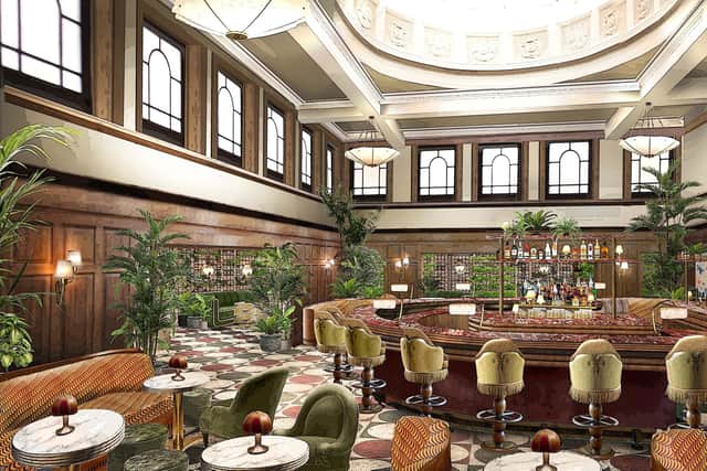 A mock up of how Soho House Glasgow will look.
