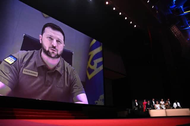 President of Ukraine Volodymyr Zelensky says 243 children have died so far in the war.