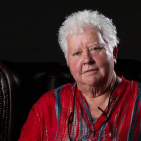 Crime writer Val McDermid : Photo by David Empson/Shutterstock (8971547d)