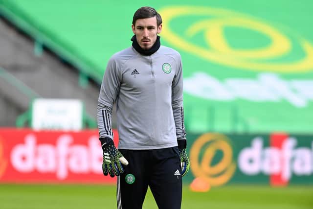 Celtic goalkeeper Vasilis Barkas. Picture: SNS
