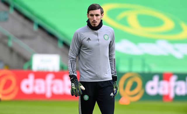 Celtic goalkeeper Vasilis Barkas. Picture: SNS