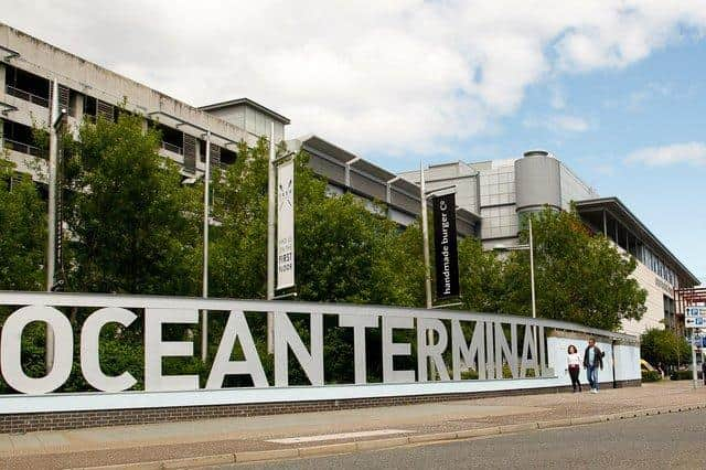 All change: Ocean Terminal will be radically changed under the £100m proposals.