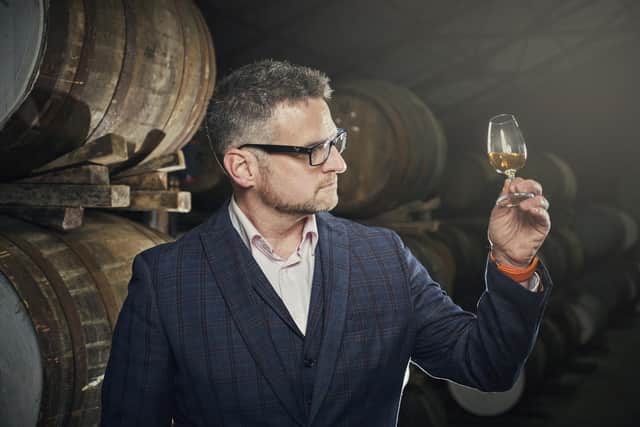 Laurie says that at a whisky show many years ago, 'I fell in love with the stories, I fell in love with the brands, and I started to enjoy the liquid'. Picture: Robert Michael Wilson.
