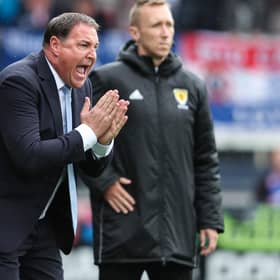 Ross County manager Malky Mackay during the 2-0 defeat to Rangers at the Global Energy Stadium. (Photo by Mark Scates / SNS Group)