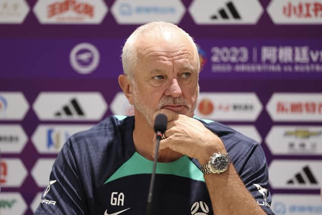 Australia head coach Graham Arnold has emerged as an early contender for the Hibs vacancy.
