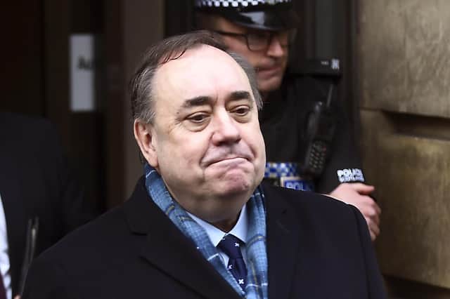 Alex Salmond was reportedly 'not angry' at Nicola Sturgeon's claims.
