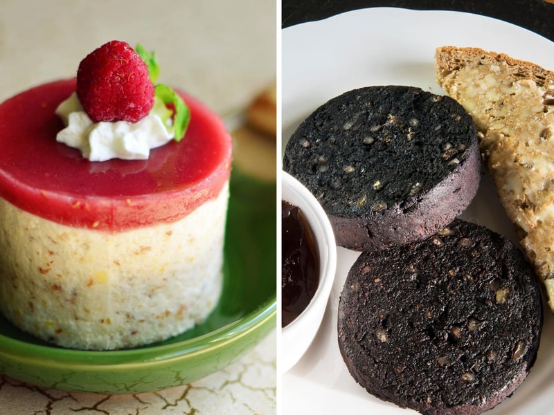 Are we referring to cake or dessert? No, Scots use the word 'pudding' to describe a type of sausage, like black pudding, which is often battered and served with a side of chips.