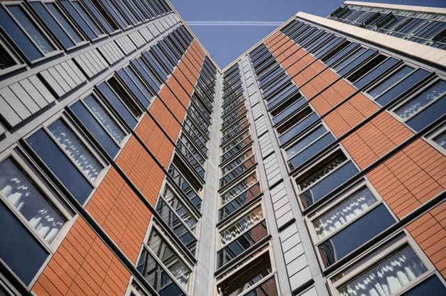 Cladding is the application of materials around the external surface of a building (Getty Images)