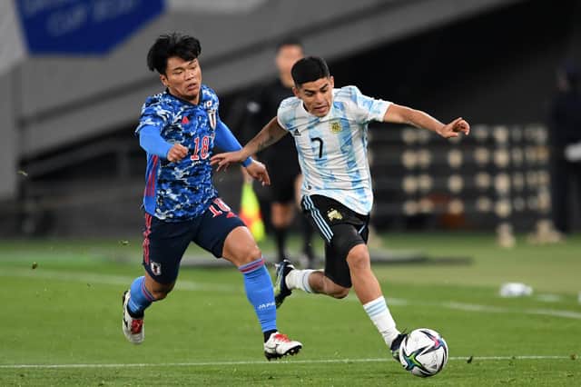 Reo Hatate has been linked with a move to Celtic.