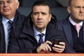 Rangers director Andrew Dickson is to become the latest boardroom figure to step down.  (Photo by Alan Harvey / SNS Group)