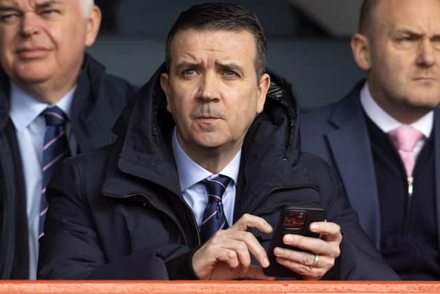 Rangers director Andrew Dickson is to become the latest boardroom figure to step down.  (Photo by Alan Harvey / SNS Group)