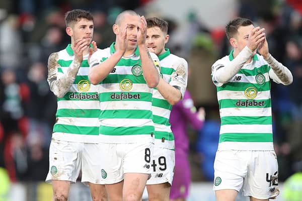 Celtic captain Scott Brown wants to play the remaining Premiership games.