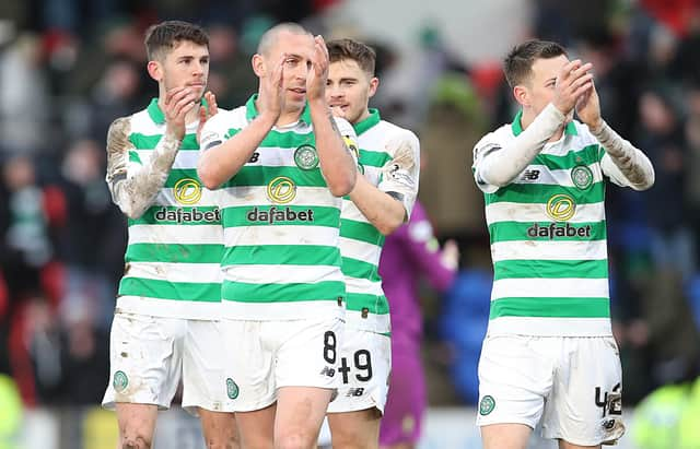 Celtic captain Scott Brown wants to play the remaining Premiership games.