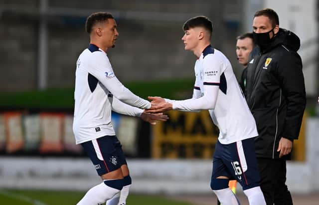 Nathan Patterson has started just once for Rangers this season. (Photo by Rob Casey / SNS Group)