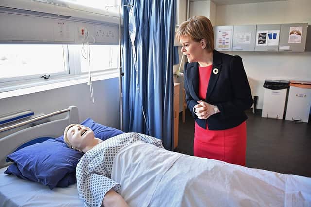 During the election campaign, the First Minister pledged to expand the number of centres performing diagnostic work and elective surgery across Scotland, including a renewed Edinburgh Eye Pavilion, and treatment centres in Ayrshire and Cumbernauld.