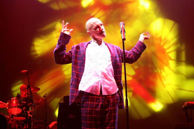 James frontman Tim Booth Pic: Claire Greenway/Getty Images