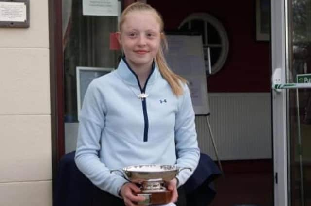 Prestonfield 16-year-old Freya Constable won the Midlothian Women's Championship at the first attempt