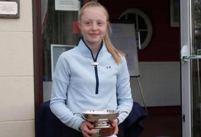 Prestonfield 16-year-old Freya Constable won the Midlothian Women's Championship at the first attempt