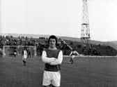 Jimmy O'Rourke at Easter Road before the Hibs v Dundee football game in August 1971 Picture: Stan Warburton