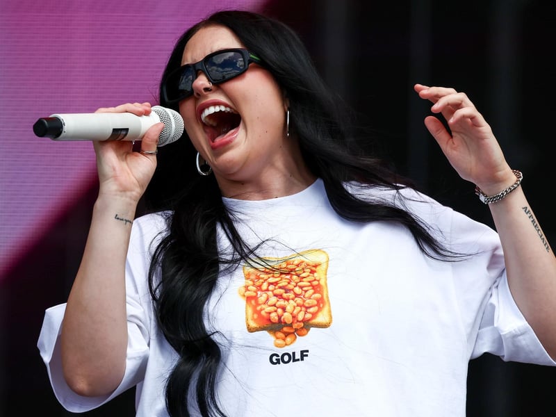 Lauren Spence Smith performs at day one of the TRNSMT Festival