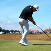 Viktor Hovland in action during last year's Genesis Scottish Open at The Renaissance Club in East Lothian. Picture: Andrew Redington/Getty Images.