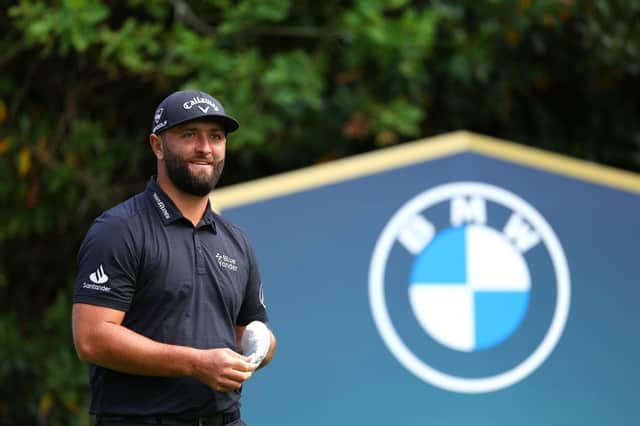 Jon Rahm pictured during pro-am prior to the BMW PGA Championship at Wentworth Club in Virginia Water. Picture: Andrew Redington/Getty Images.