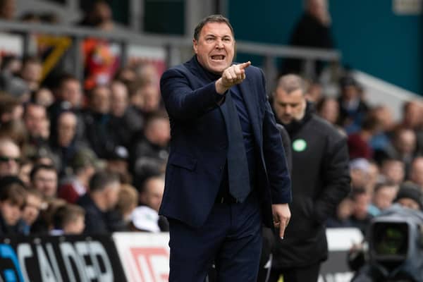 Ross County manager Malky MacKay instructs his players during the 2-0 defeat to Celtic. (Photo by Alan Harvey / SNS Group)