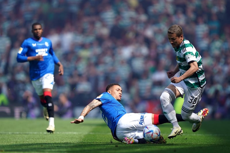 There are often fears about the Rangers captain when up against Daizen Maeda and while there were a couple of hairy moments, the right-back largely got the better of him. However, he was a limited force in attack, which is unusual for a defender who loves to roam forward. 6